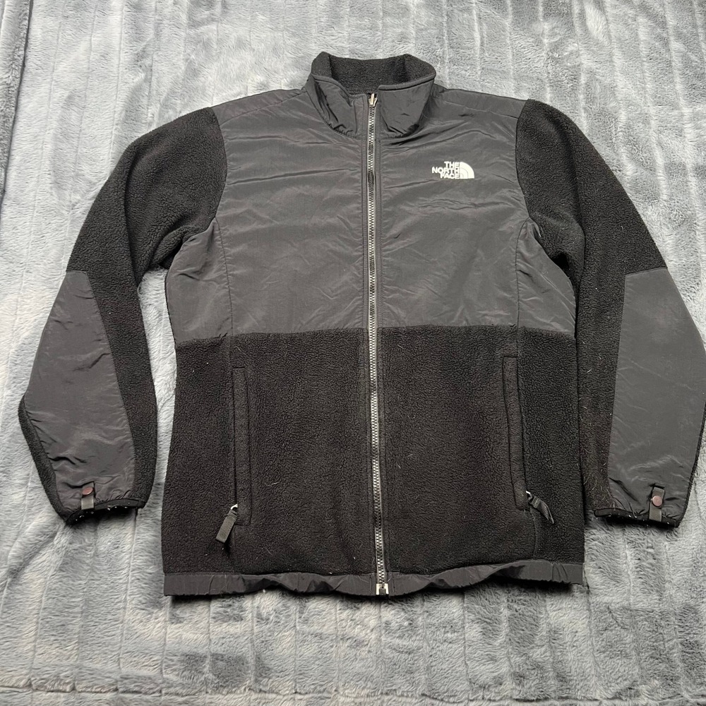 The North Face Girls Denali Polartec Fleece Jacket Black XL 18-20